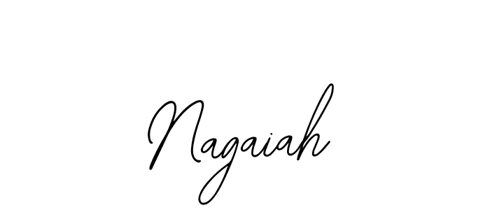 You should practise on your own different ways (Bearetta-2O07w) to write your name (Nagaiah) in signature. don't let someone else do it for you. Nagaiah signature style 12 images and pictures png