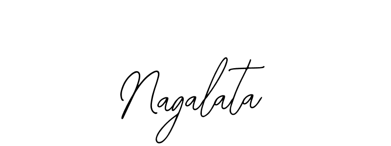 How to make Nagalata name signature. Use Bearetta-2O07w style for creating short signs online. This is the latest handwritten sign. Nagalata signature style 12 images and pictures png