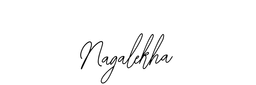 Design your own signature with our free online signature maker. With this signature software, you can create a handwritten (Bearetta-2O07w) signature for name Nagalekha. Nagalekha signature style 12 images and pictures png