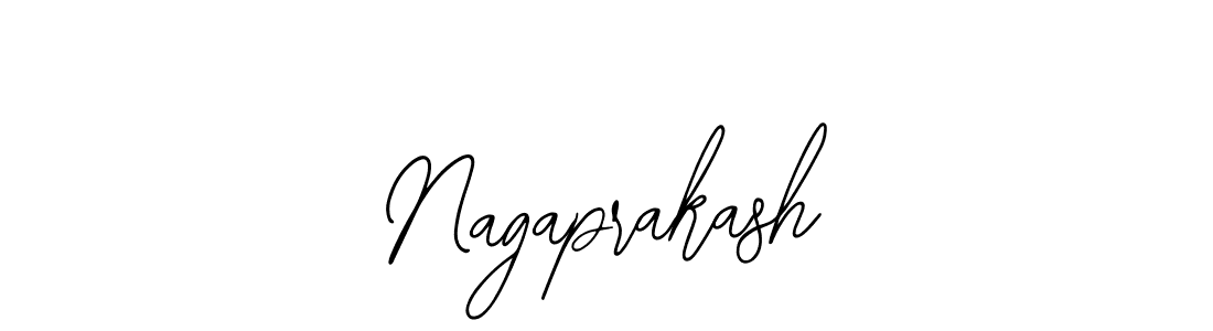 Make a beautiful signature design for name Nagaprakash. With this signature (Bearetta-2O07w) style, you can create a handwritten signature for free. Nagaprakash signature style 12 images and pictures png