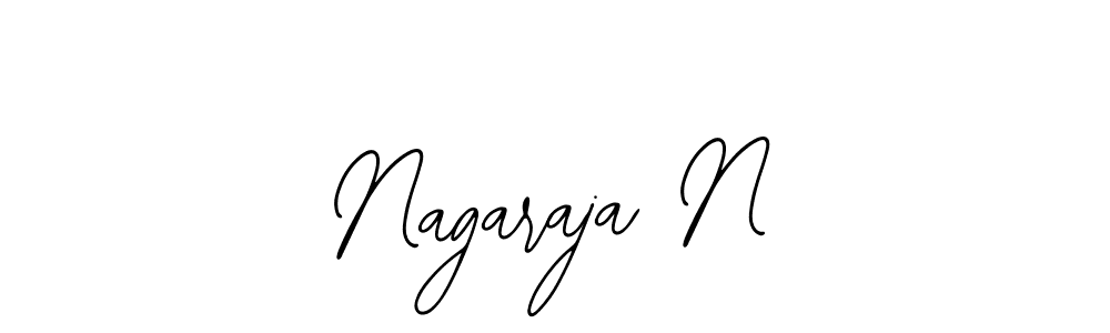 How to make Nagaraja N signature? Bearetta-2O07w is a professional autograph style. Create handwritten signature for Nagaraja N name. Nagaraja N signature style 12 images and pictures png