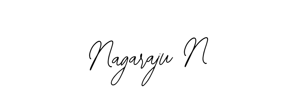 Create a beautiful signature design for name Nagaraju N. With this signature (Bearetta-2O07w) fonts, you can make a handwritten signature for free. Nagaraju N signature style 12 images and pictures png