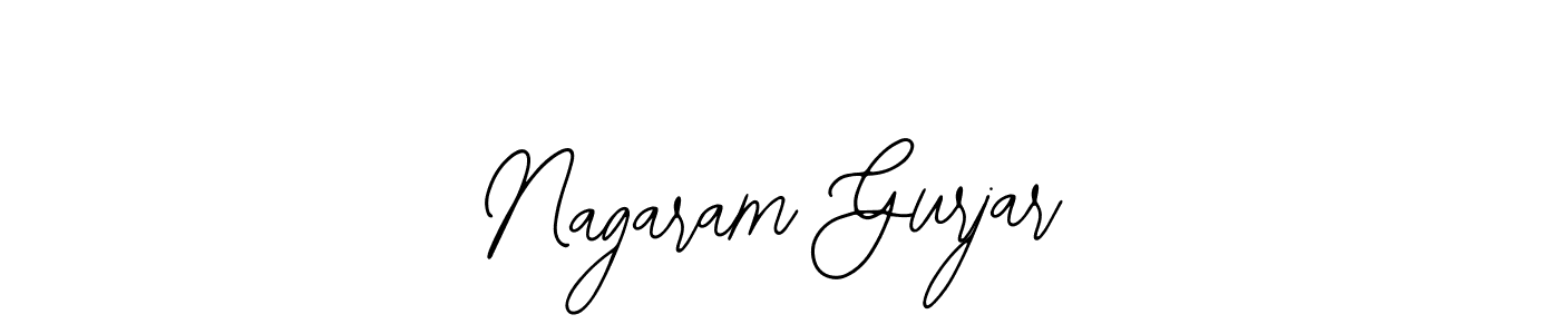 Design your own signature with our free online signature maker. With this signature software, you can create a handwritten (Bearetta-2O07w) signature for name Nagaram Gurjar. Nagaram Gurjar signature style 12 images and pictures png