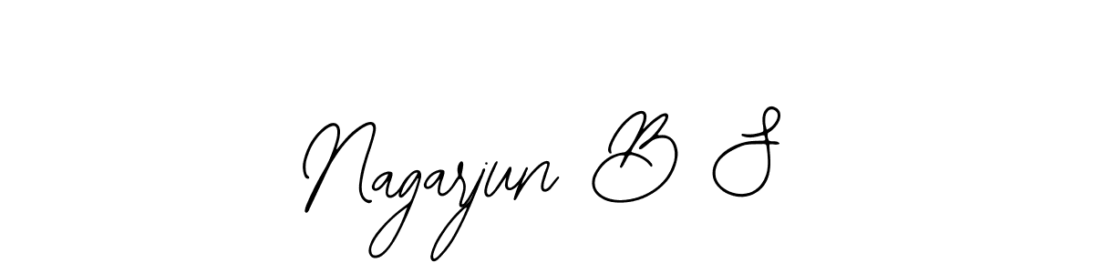 Make a short Nagarjun B S signature style. Manage your documents anywhere anytime using Bearetta-2O07w. Create and add eSignatures, submit forms, share and send files easily. Nagarjun B S signature style 12 images and pictures png