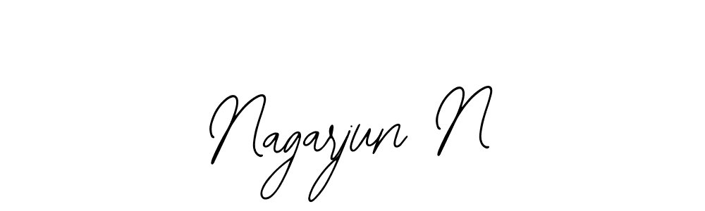 Once you've used our free online signature maker to create your best signature Bearetta-2O07w style, it's time to enjoy all of the benefits that Nagarjun N name signing documents. Nagarjun N signature style 12 images and pictures png