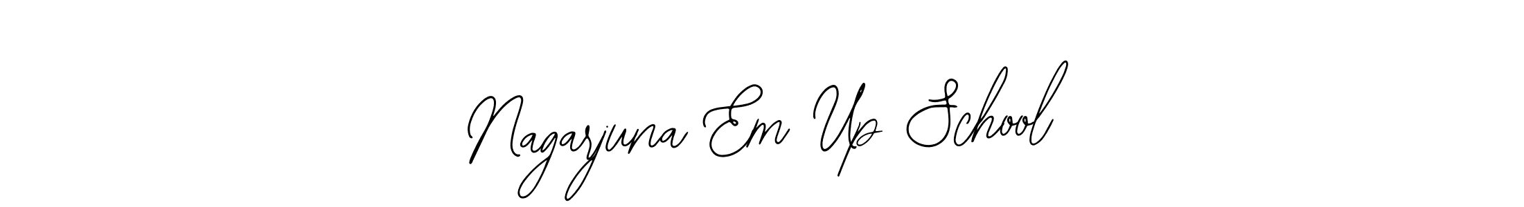 if you are searching for the best signature style for your name Nagarjuna Em Up School. so please give up your signature search. here we have designed multiple signature styles  using Bearetta-2O07w. Nagarjuna Em Up School signature style 12 images and pictures png