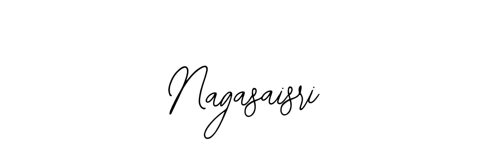 How to make Nagasaisri signature? Bearetta-2O07w is a professional autograph style. Create handwritten signature for Nagasaisri name. Nagasaisri signature style 12 images and pictures png