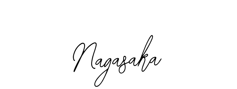 How to make Nagasaka name signature. Use Bearetta-2O07w style for creating short signs online. This is the latest handwritten sign. Nagasaka signature style 12 images and pictures png