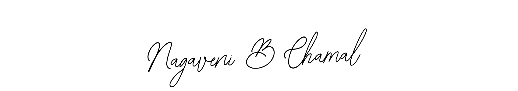 Create a beautiful signature design for name Nagaveni B Chamal. With this signature (Bearetta-2O07w) fonts, you can make a handwritten signature for free. Nagaveni B Chamal signature style 12 images and pictures png