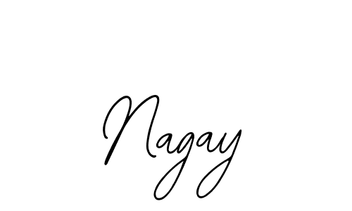 if you are searching for the best signature style for your name Nagay. so please give up your signature search. here we have designed multiple signature styles  using Bearetta-2O07w. Nagay signature style 12 images and pictures png