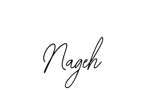 How to Draw Nageh signature style? Bearetta-2O07w is a latest design signature styles for name Nageh. Nageh signature style 12 images and pictures png