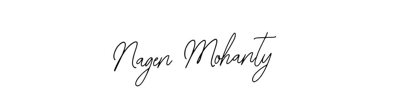 if you are searching for the best signature style for your name Nagen Mohanty. so please give up your signature search. here we have designed multiple signature styles  using Bearetta-2O07w. Nagen Mohanty signature style 12 images and pictures png