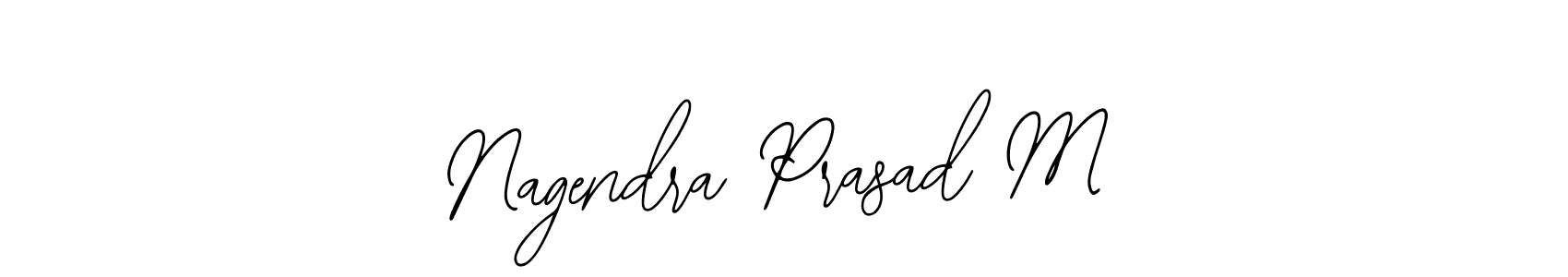 This is the best signature style for the Nagendra Prasad M name. Also you like these signature font (Bearetta-2O07w). Mix name signature. Nagendra Prasad M signature style 12 images and pictures png