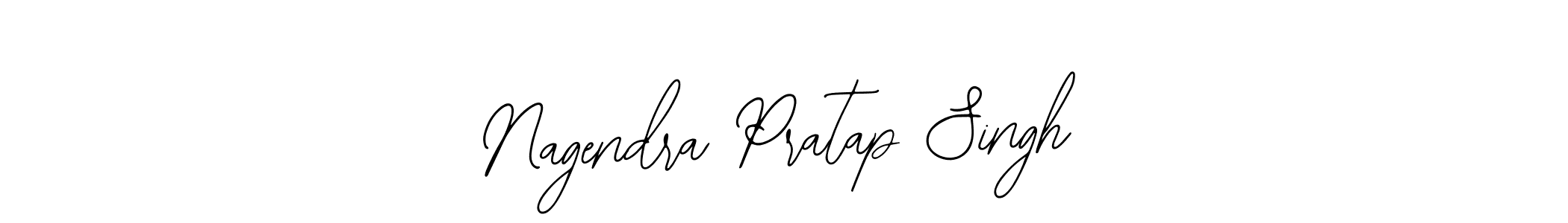 How to make Nagendra Pratap Singh name signature. Use Bearetta-2O07w style for creating short signs online. This is the latest handwritten sign. Nagendra Pratap Singh signature style 12 images and pictures png