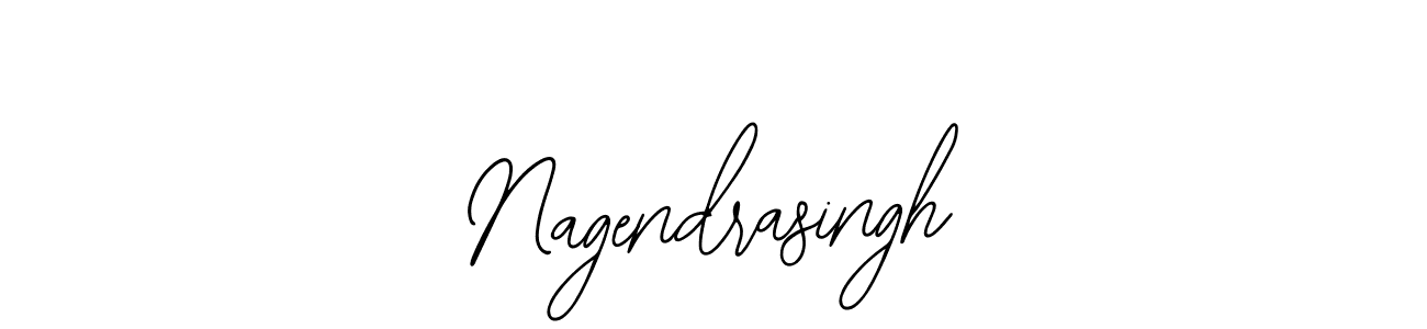 How to make Nagendrasingh name signature. Use Bearetta-2O07w style for creating short signs online. This is the latest handwritten sign. Nagendrasingh signature style 12 images and pictures png
