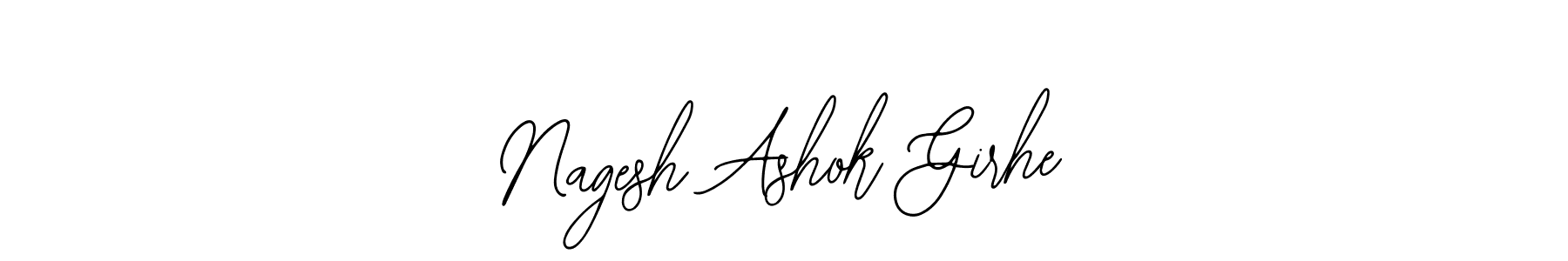 Also You can easily find your signature by using the search form. We will create Nagesh Ashok Girhe name handwritten signature images for you free of cost using Bearetta-2O07w sign style. Nagesh Ashok Girhe signature style 12 images and pictures png