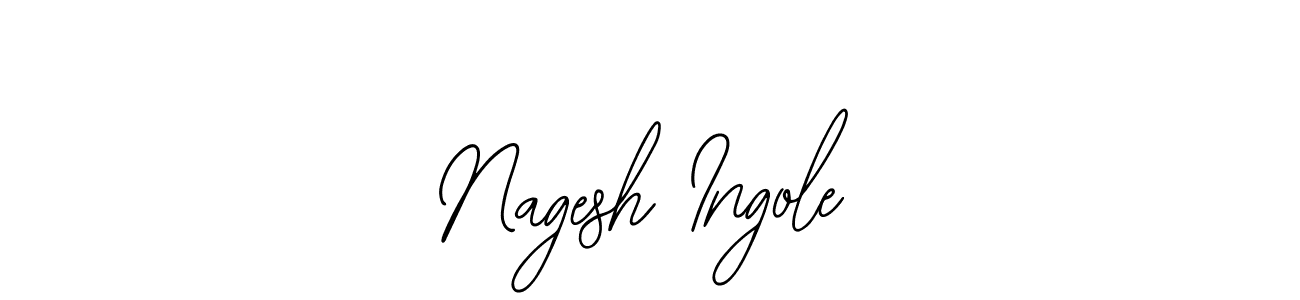 if you are searching for the best signature style for your name Nagesh Ingole. so please give up your signature search. here we have designed multiple signature styles  using Bearetta-2O07w. Nagesh Ingole signature style 12 images and pictures png