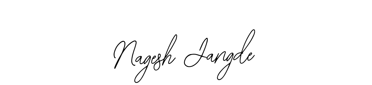 Nagesh Jangde stylish signature style. Best Handwritten Sign (Bearetta-2O07w) for my name. Handwritten Signature Collection Ideas for my name Nagesh Jangde. Nagesh Jangde signature style 12 images and pictures png