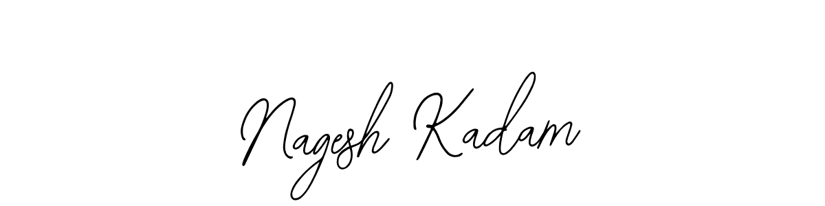 You can use this online signature creator to create a handwritten signature for the name Nagesh Kadam. This is the best online autograph maker. Nagesh Kadam signature style 12 images and pictures png