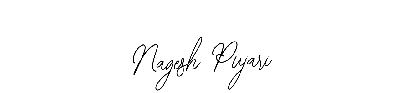 Also You can easily find your signature by using the search form. We will create Nagesh Pujari name handwritten signature images for you free of cost using Bearetta-2O07w sign style. Nagesh Pujari signature style 12 images and pictures png