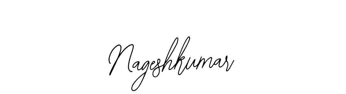 Use a signature maker to create a handwritten signature online. With this signature software, you can design (Bearetta-2O07w) your own signature for name Nageshkumar. Nageshkumar signature style 12 images and pictures png