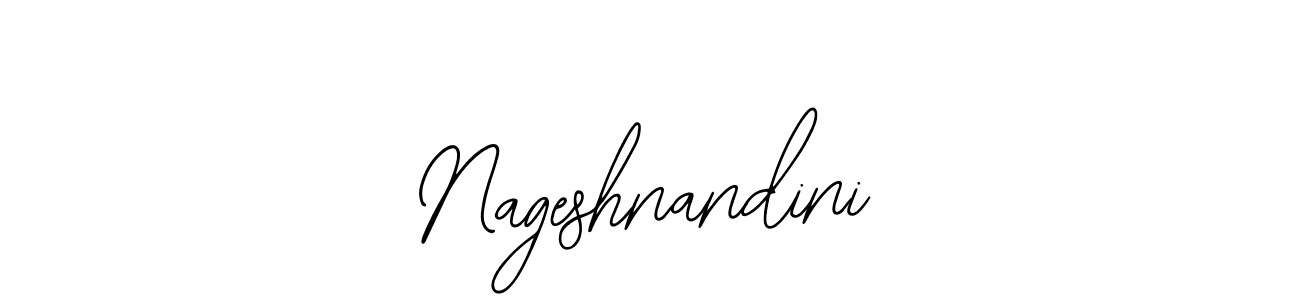 Nageshnandini stylish signature style. Best Handwritten Sign (Bearetta-2O07w) for my name. Handwritten Signature Collection Ideas for my name Nageshnandini. Nageshnandini signature style 12 images and pictures png