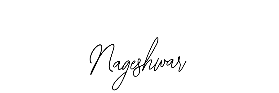 You should practise on your own different ways (Bearetta-2O07w) to write your name (Nageshwar) in signature. don't let someone else do it for you. Nageshwar signature style 12 images and pictures png