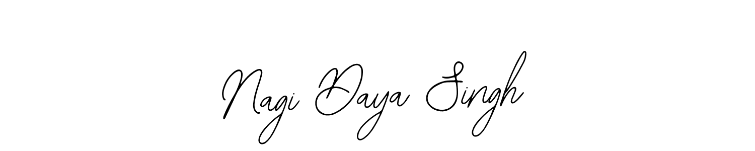 You should practise on your own different ways (Bearetta-2O07w) to write your name (Nagi Daya Singh) in signature. don't let someone else do it for you. Nagi Daya Singh signature style 12 images and pictures png