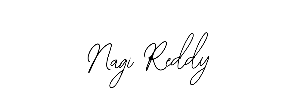 Use a signature maker to create a handwritten signature online. With this signature software, you can design (Bearetta-2O07w) your own signature for name Nagi Reddy. Nagi Reddy signature style 12 images and pictures png