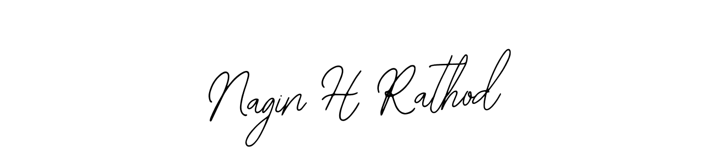 Design your own signature with our free online signature maker. With this signature software, you can create a handwritten (Bearetta-2O07w) signature for name Nagin H Rathod. Nagin H Rathod signature style 12 images and pictures png