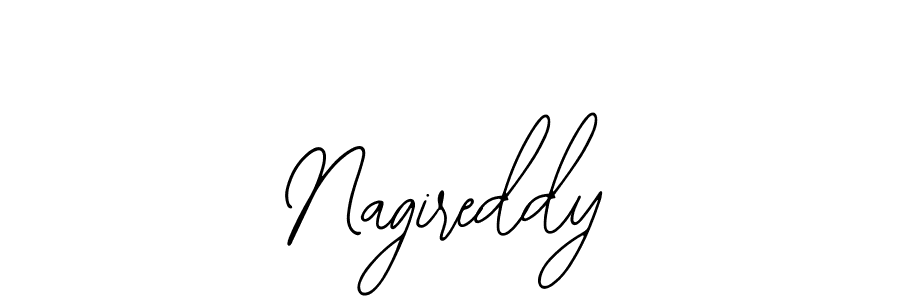 How to make Nagireddy name signature. Use Bearetta-2O07w style for creating short signs online. This is the latest handwritten sign. Nagireddy signature style 12 images and pictures png