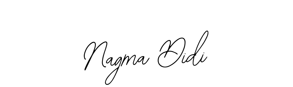 Make a beautiful signature design for name Nagma Didi. With this signature (Bearetta-2O07w) style, you can create a handwritten signature for free. Nagma Didi signature style 12 images and pictures png