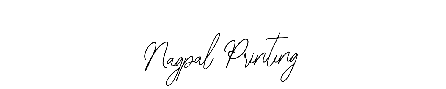 How to Draw Nagpal Printing signature style? Bearetta-2O07w is a latest design signature styles for name Nagpal Printing. Nagpal Printing signature style 12 images and pictures png