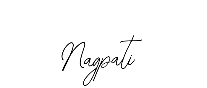 Design your own signature with our free online signature maker. With this signature software, you can create a handwritten (Bearetta-2O07w) signature for name Nagpati. Nagpati signature style 12 images and pictures png