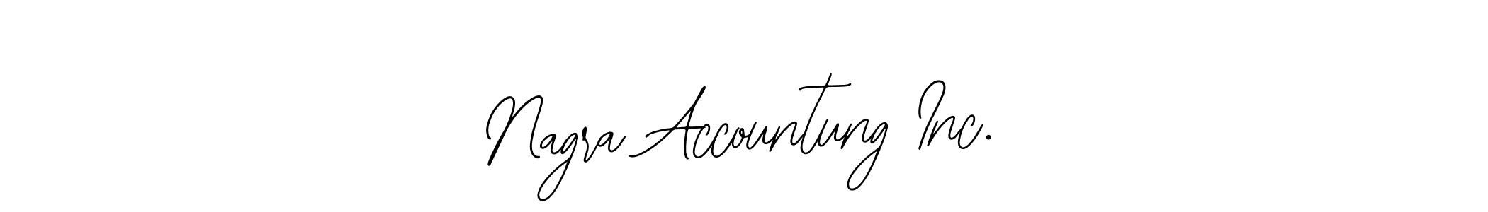 You can use this online signature creator to create a handwritten signature for the name Nagra Accountung Inc.. This is the best online autograph maker. Nagra Accountung Inc. signature style 12 images and pictures png