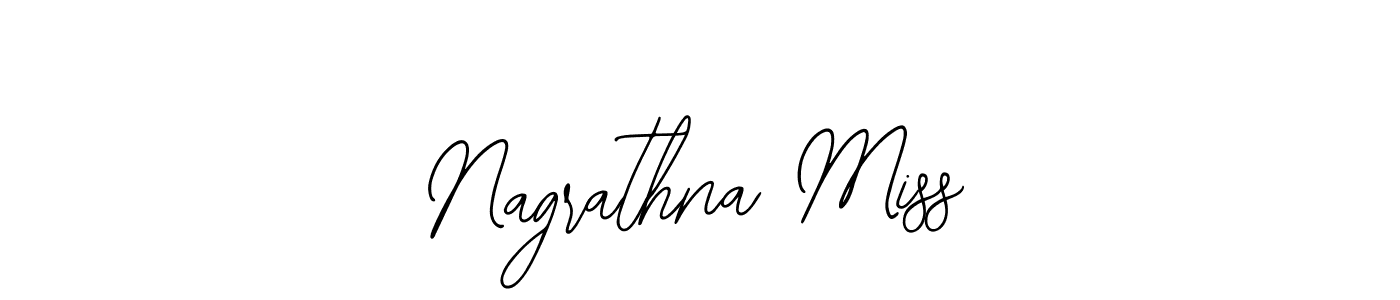 How to make Nagrathna Miss signature? Bearetta-2O07w is a professional autograph style. Create handwritten signature for Nagrathna Miss name. Nagrathna Miss signature style 12 images and pictures png