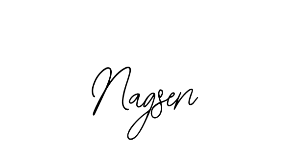 Create a beautiful signature design for name Nagsen. With this signature (Bearetta-2O07w) fonts, you can make a handwritten signature for free. Nagsen signature style 12 images and pictures png