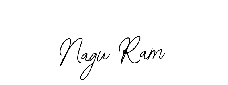 Design your own signature with our free online signature maker. With this signature software, you can create a handwritten (Bearetta-2O07w) signature for name Nagu Ram. Nagu Ram signature style 12 images and pictures png