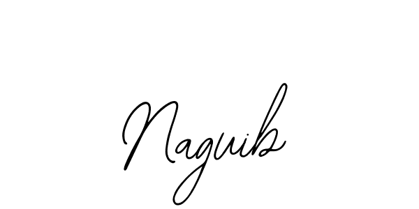 How to make Naguib name signature. Use Bearetta-2O07w style for creating short signs online. This is the latest handwritten sign. Naguib signature style 12 images and pictures png