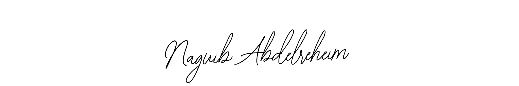 Design your own signature with our free online signature maker. With this signature software, you can create a handwritten (Bearetta-2O07w) signature for name Naguib Abdelreheim. Naguib Abdelreheim signature style 12 images and pictures png