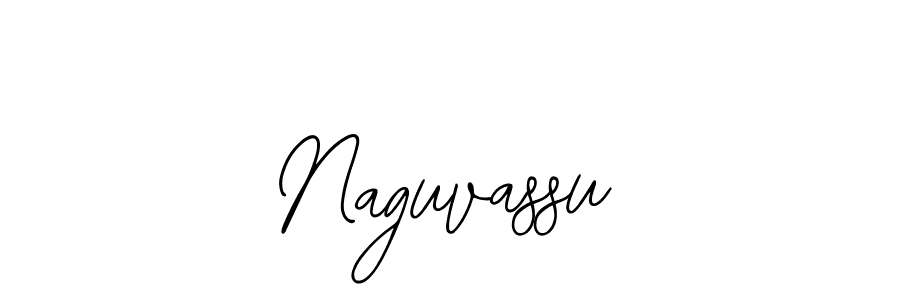 You should practise on your own different ways (Bearetta-2O07w) to write your name (Naguvassu) in signature. don't let someone else do it for you. Naguvassu signature style 12 images and pictures png