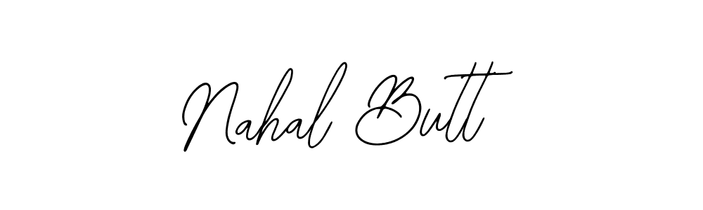 Make a beautiful signature design for name Nahal Butt. Use this online signature maker to create a handwritten signature for free. Nahal Butt signature style 12 images and pictures png