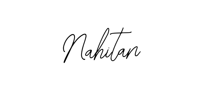 Similarly Bearetta-2O07w is the best handwritten signature design. Signature creator online .You can use it as an online autograph creator for name Nahitan. Nahitan signature style 12 images and pictures png