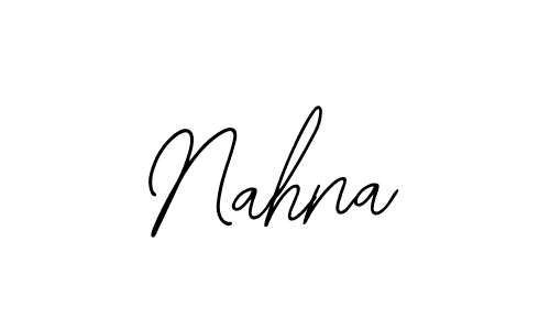 Make a short Nahna signature style. Manage your documents anywhere anytime using Bearetta-2O07w. Create and add eSignatures, submit forms, share and send files easily. Nahna signature style 12 images and pictures png