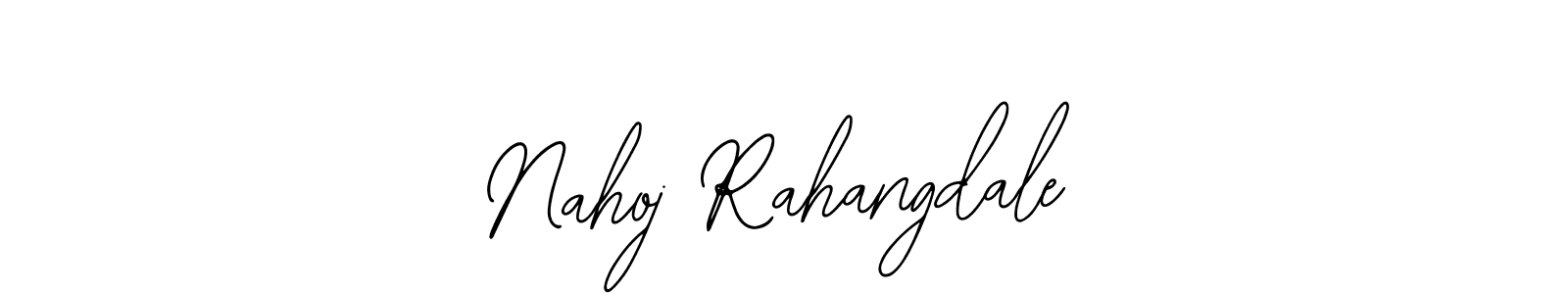 It looks lik you need a new signature style for name Nahoj Rahangdale. Design unique handwritten (Bearetta-2O07w) signature with our free signature maker in just a few clicks. Nahoj Rahangdale signature style 12 images and pictures png