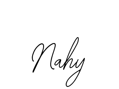 Similarly Bearetta-2O07w is the best handwritten signature design. Signature creator online .You can use it as an online autograph creator for name Nahy. Nahy signature style 12 images and pictures png