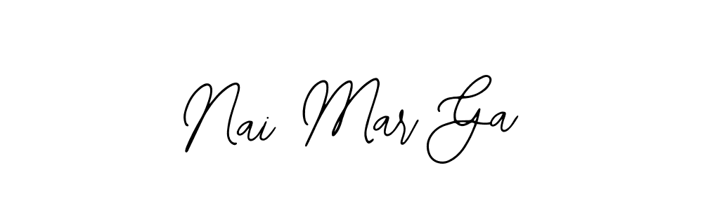 How to make Nai Mar Ga signature? Bearetta-2O07w is a professional autograph style. Create handwritten signature for Nai Mar Ga name. Nai Mar Ga signature style 12 images and pictures png