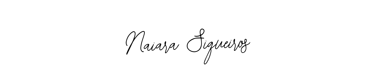 How to make Naiara Siqueiros signature? Bearetta-2O07w is a professional autograph style. Create handwritten signature for Naiara Siqueiros name. Naiara Siqueiros signature style 12 images and pictures png