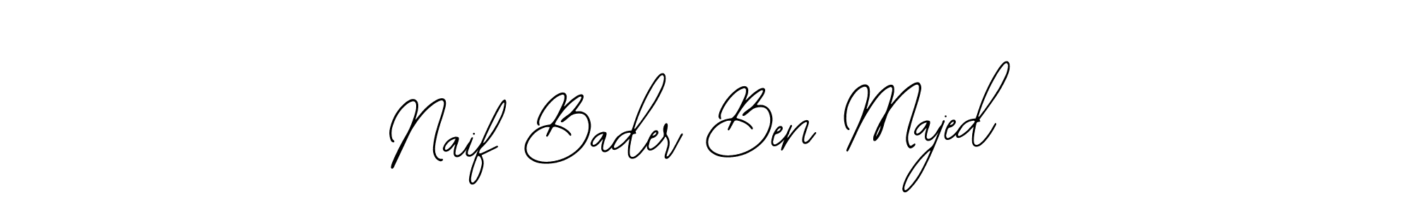 Make a beautiful signature design for name Naif Bader Ben Majed. With this signature (Bearetta-2O07w) style, you can create a handwritten signature for free. Naif Bader Ben Majed signature style 12 images and pictures png