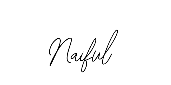 You should practise on your own different ways (Bearetta-2O07w) to write your name (Naiful) in signature. don't let someone else do it for you. Naiful signature style 12 images and pictures png